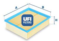 UFI Luftfilter  30.109.00