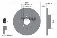 Textar Bremsscheibe Vorderachse  92057403