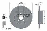 Remschijf PRO TEXTAR 92253903, 1 deel