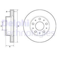 Delphi Remschijf BG9180C