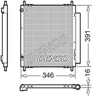 citroen Condensor, airconditioning DCN07003