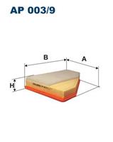 Luchtfilter FILTRON AP003/9