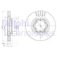 Delphi Remschijf BG4106