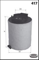 Misfat Luftfilter  R464