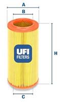 UFI Luftfilter  27.257.00