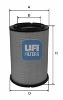 UFI Luftfilter  27.A05.00