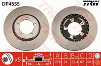 TRW Bremsscheibe Vorderachse  DF4555