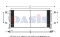 AKS Dasis Kondensator, Klimaanlage  132014N