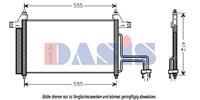 AKS Dasis Kondensator, Klimaanlage  082011N