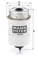 Brandstoffilter MANN-FILTER WK 8190