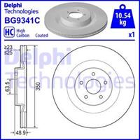 Remschijf DELPHI BG9341C, 1 deel