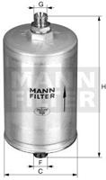 MANN-FILTER Kraftstofffilter  WK 830/11