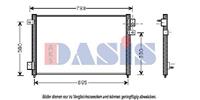 AKS Dasis Kondensator, Klimaanlage  372001N