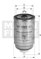 MANN-FILTER Kraftstofffilter  WK 842/2 (10)