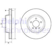 Delphi Bremsscheibe Vorderachse  BG9159C