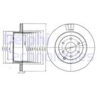 Delphi Remschijf BG4174