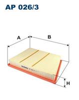 Luchtfilter FILTRON AP026/3