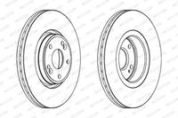 Ferodo Bremsscheibe Vorderachse  DDF1205C