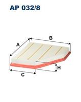 Luchtfilter FILTRON AP 032/8