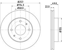 Hella Pagid GmbH Remschijf 52329 8DD355102651