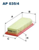 Luchtfilter FILTRON AP035/4