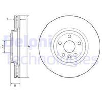 Delphi Bremsscheibe Vorderachse  BG9177C