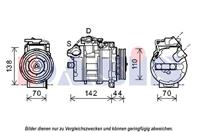 AKS Dasis Kompressor, Klimaanlage  852551N