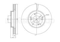 Metelli Bremsscheibe Vorderachse  23-1373C