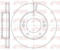 Remsa Bremsscheibe Vorderachse  6992.10