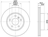 Hella Bremsscheibe Vorderachse  8DD 355 106-271