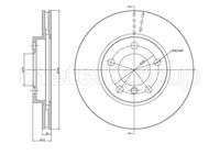 Metelli Bremsscheibe Vorderachse  23-1408C