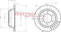 Metzger Bremsscheibe Hinterachse  6110158