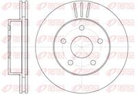 Remsa Bremsscheibe Vorderachse  6626.10