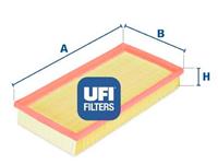 UFI Luftfilter  30.165.00