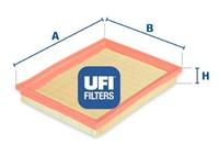 UFI Luftfilter  30.168.00