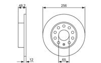 BOLK Bremsscheiben hinten - BOL-E061012