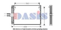 AKS Dasis Kondensator, Klimaanlage  182250N