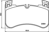 Hella Pagid GmbH Remblokkenset, schijfrem 8DB355039881