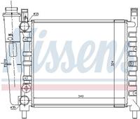 Nissens Kühler, Motorkühlung  61929