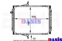 AKS Dasis Kühler, Motorkühlung  390014N