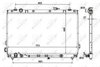 Radiator nrf 56056 easy fit