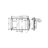 Diederichs Kühler, Motorkühlung  DCM3844