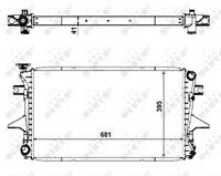 Radiator nrf 56061 easy fit