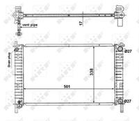 ford Radiateur 56134