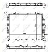 mercedes-benz Radiateur EASY FIT