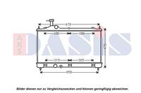AKS Dasis Kühler, Motorkühlung  140109N