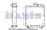 AKS Dasis Kühler, Motorkühlung  440313N