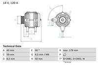 Bosch Generator  0 986 038 950