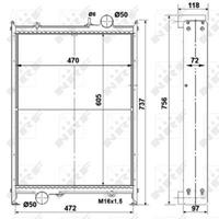 Radiateur NRF 504530