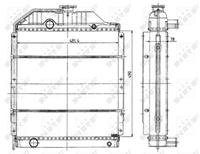 NRF Kühler, Motorkühlung  50491